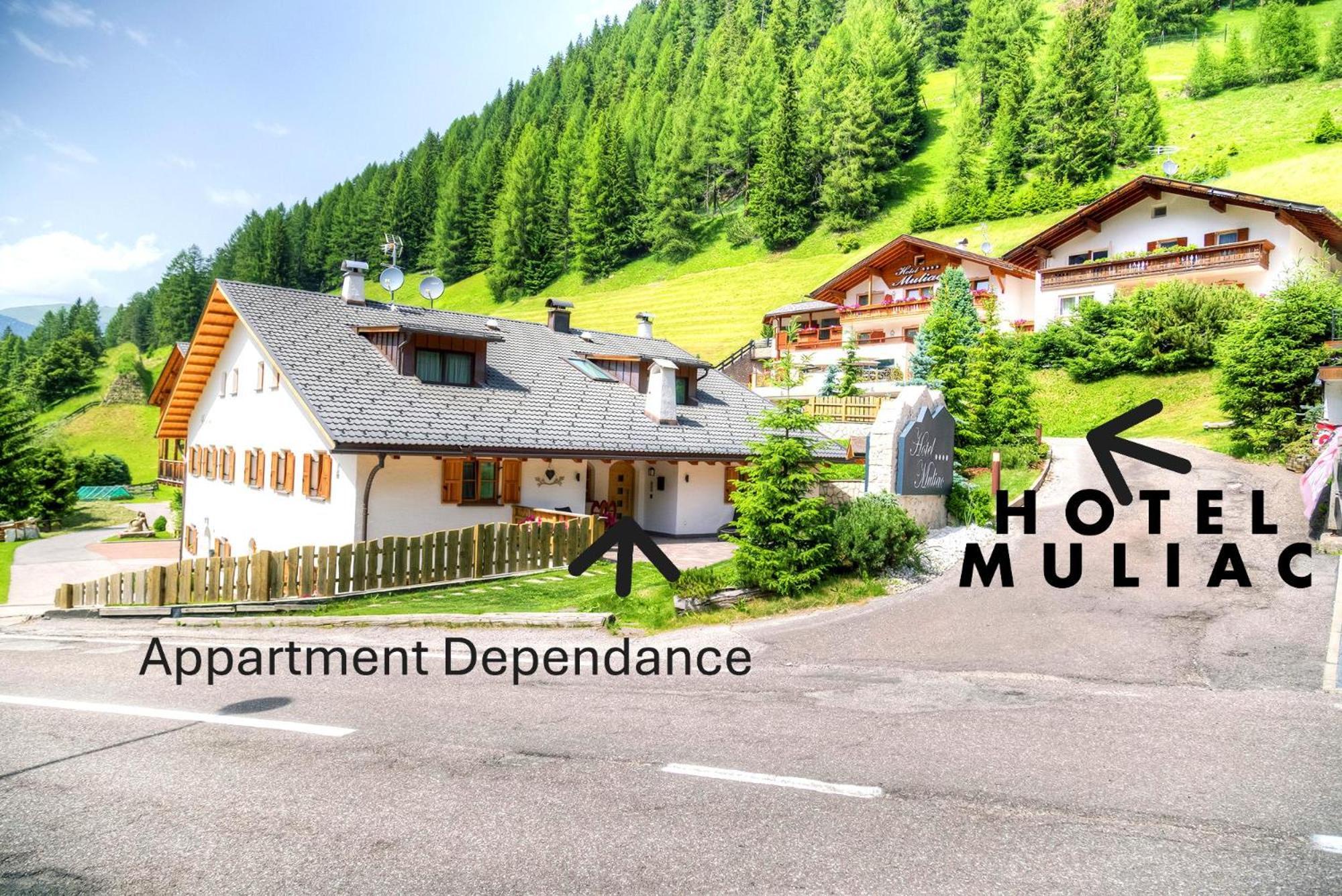 Hotel Muliac Selva di Val Gardena Exterior foto
